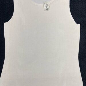 Ann Taylor Silk Cream Colored Shell